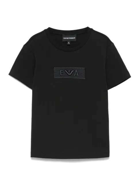 Emporio Armani Kids embroidered-logo T-shirt