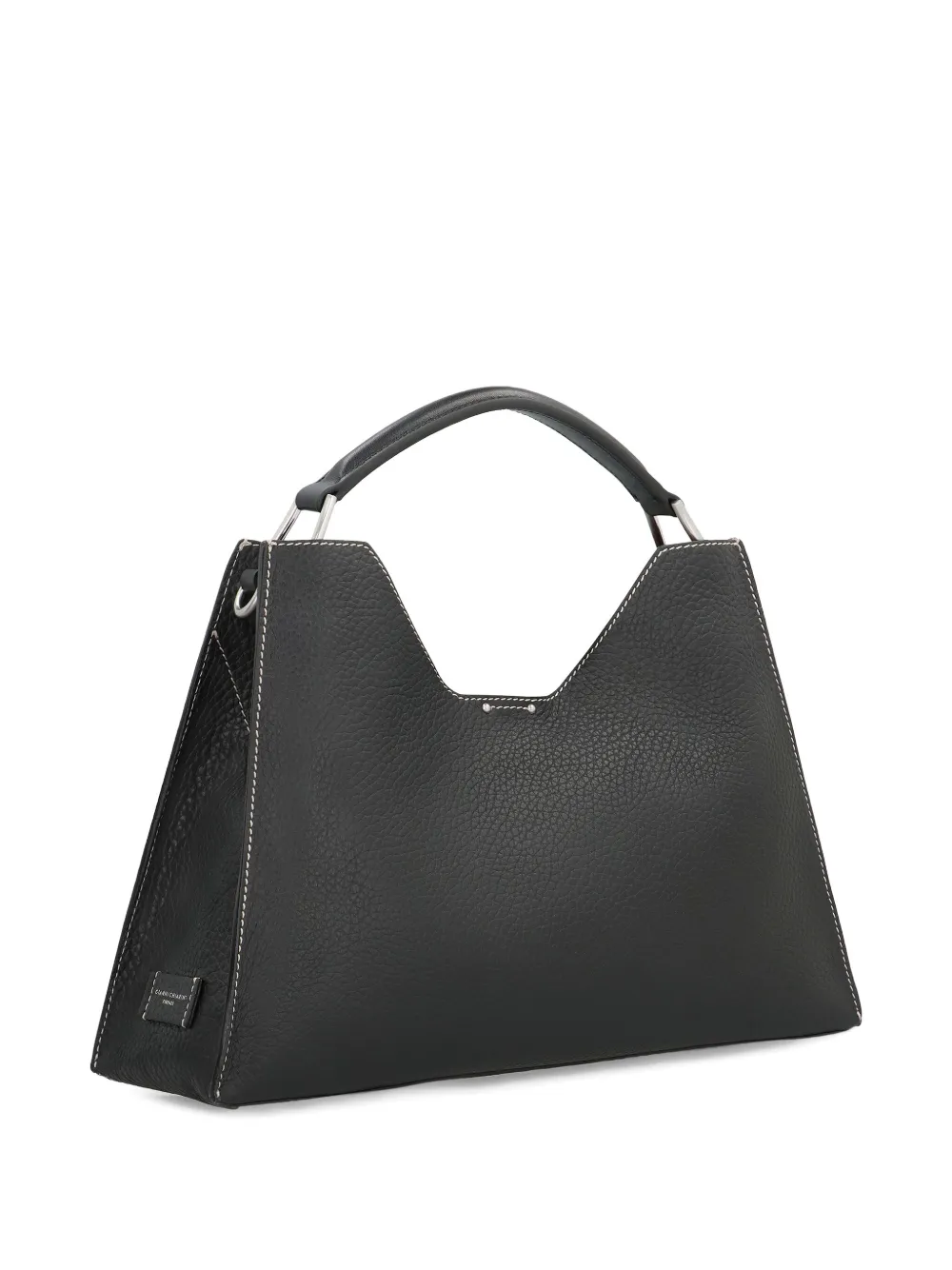 GIANNI CHIARINI Aurora leather top-handle tote bag - Blauw