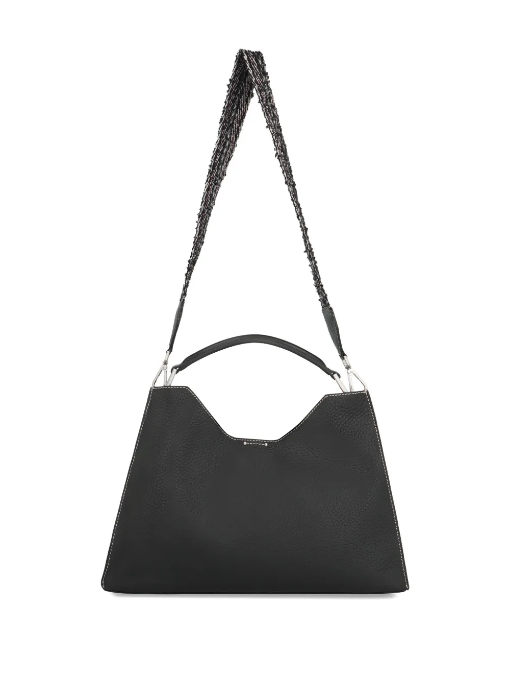 GIANNI CHIARINI Aurora leather top-handle tote bag Blauw