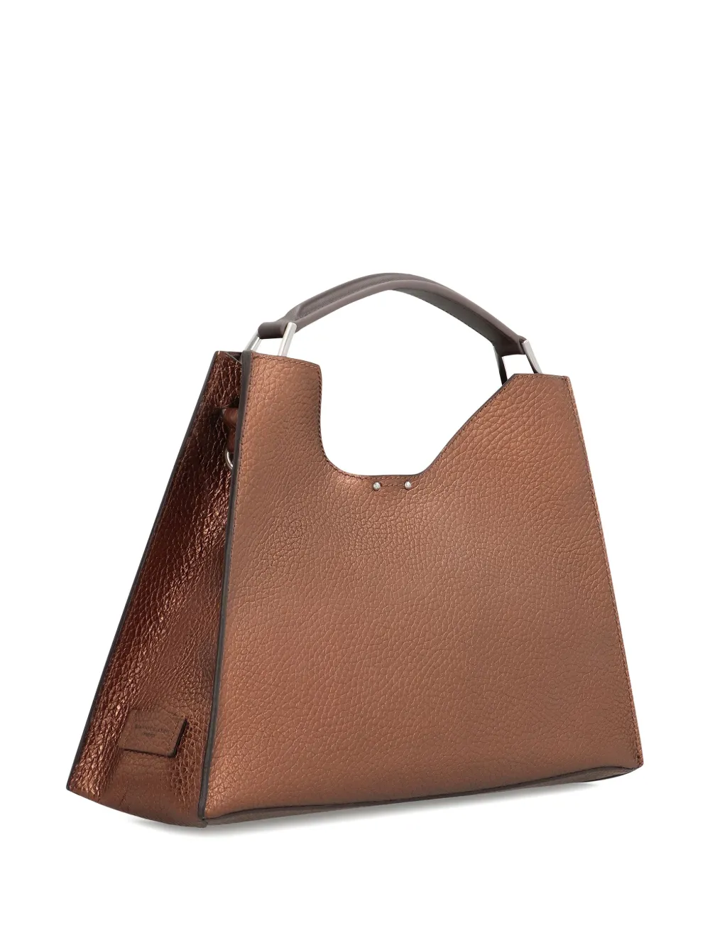 GIANNI CHIARINI Aurora leather tote bag - Bruin