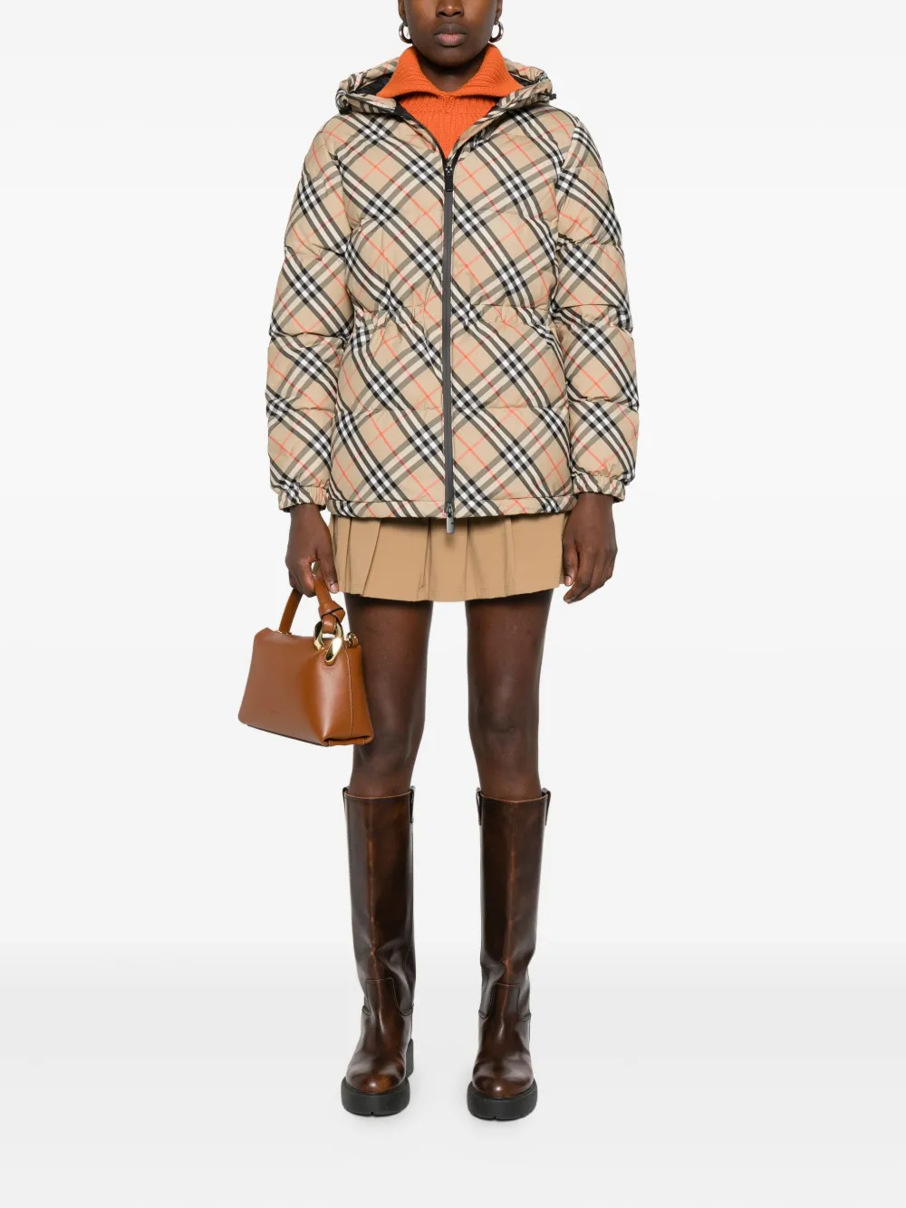 Burberry Vintage Check donsjack Beige