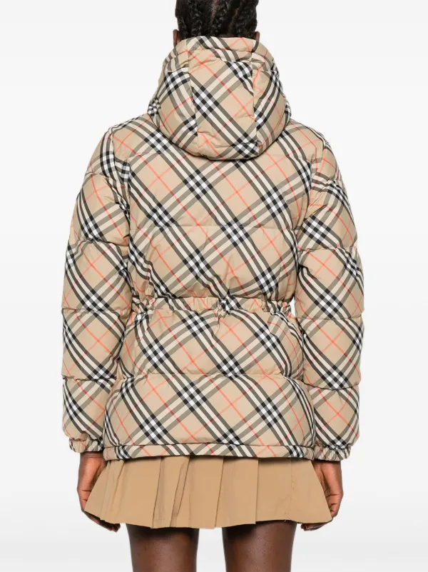 Burberry Jaqueta Xadrez Com Abotoamento | Neutro | FARFETCH BR