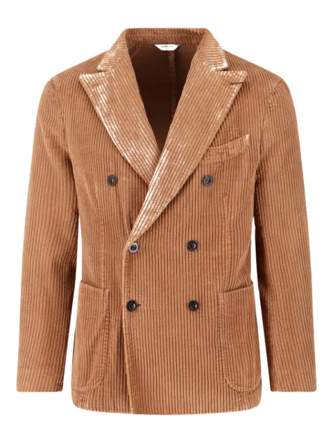 Boglioli corduroy double-breasted blazer
