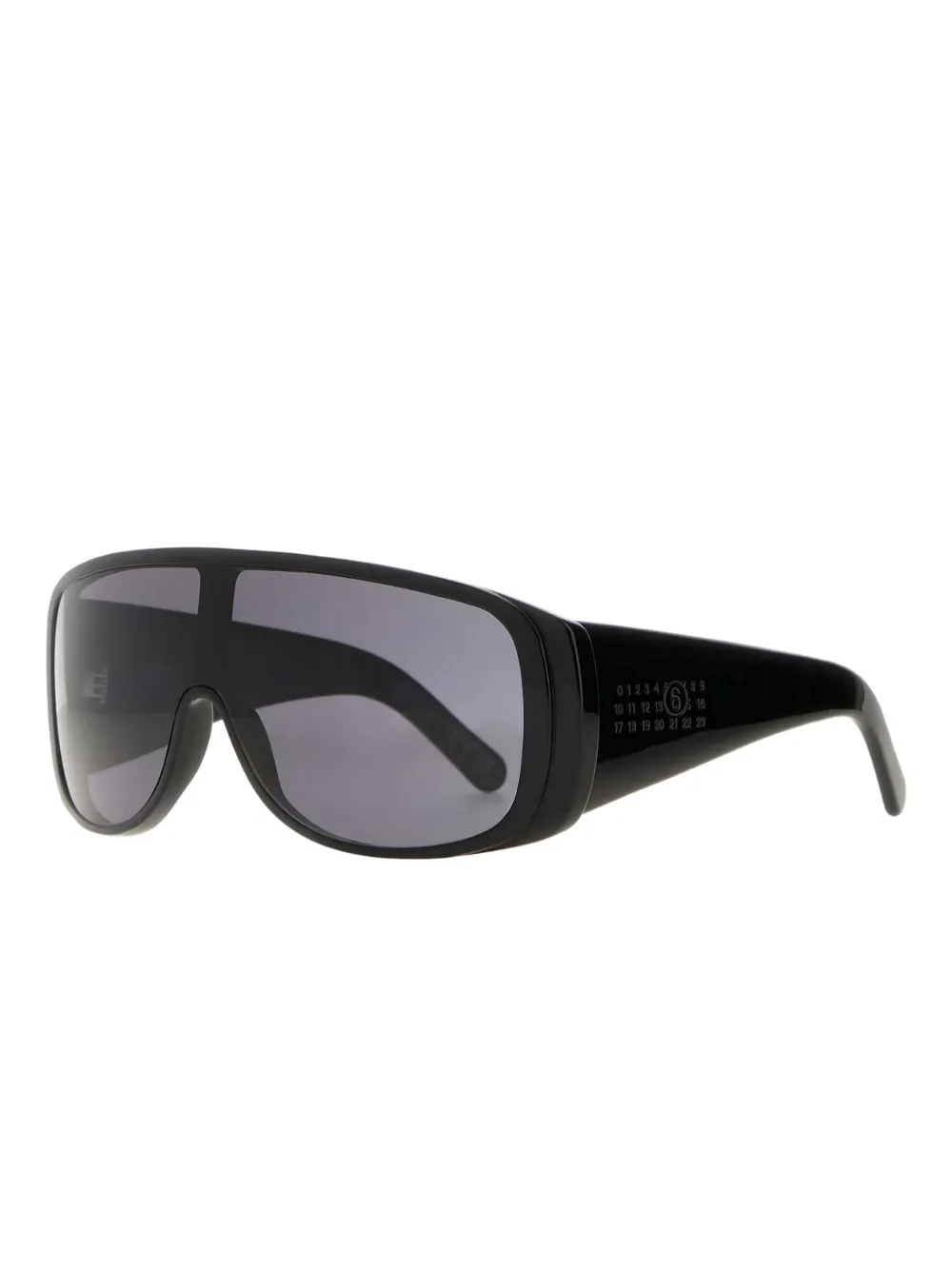 MM6 Maison Margiela osversized-frame sunglasses Zwart