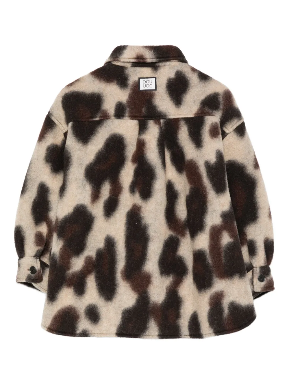 Douuod Kids Jack met dierenprint Beige