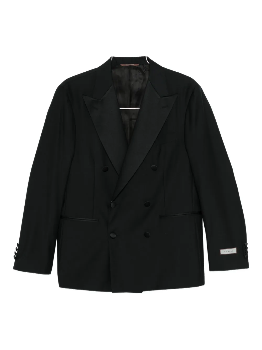 Canali traje con doble botonadura | negro | Image 1