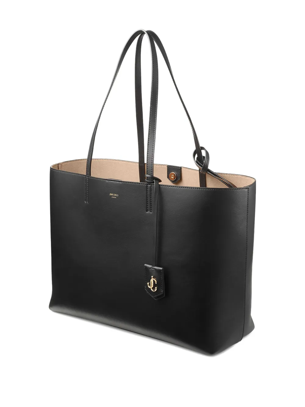 Jimmy Choo Nine2Five East-West Tote Bag | Black | FARFETCH ZA