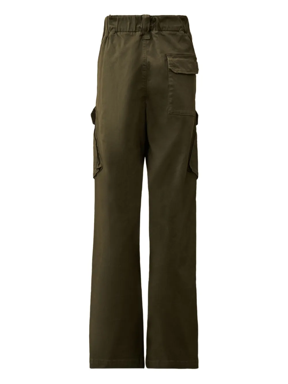 C.P. Company Kids Broek met cargozak Groen