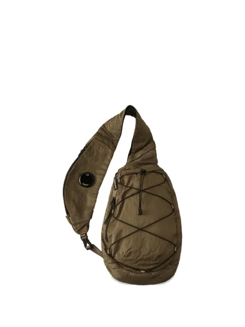 C.P. Company Kids mochila con parche del logo y cordones