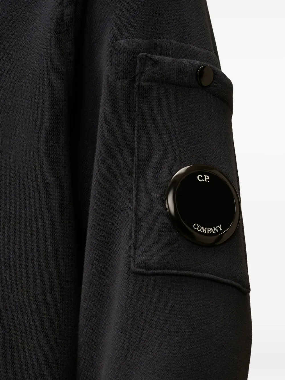 C.P. Company Kids Hoodie met capuchon Zwart