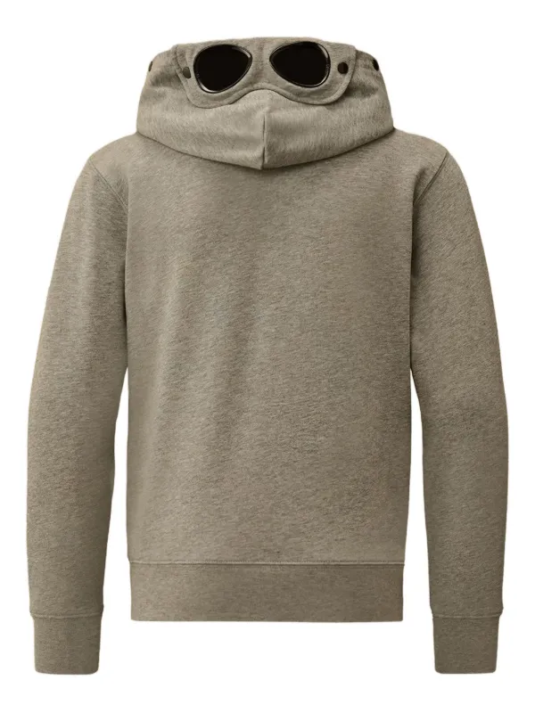 C.P. Company Kids ゴーグル ジップアップ パーカー | グレー