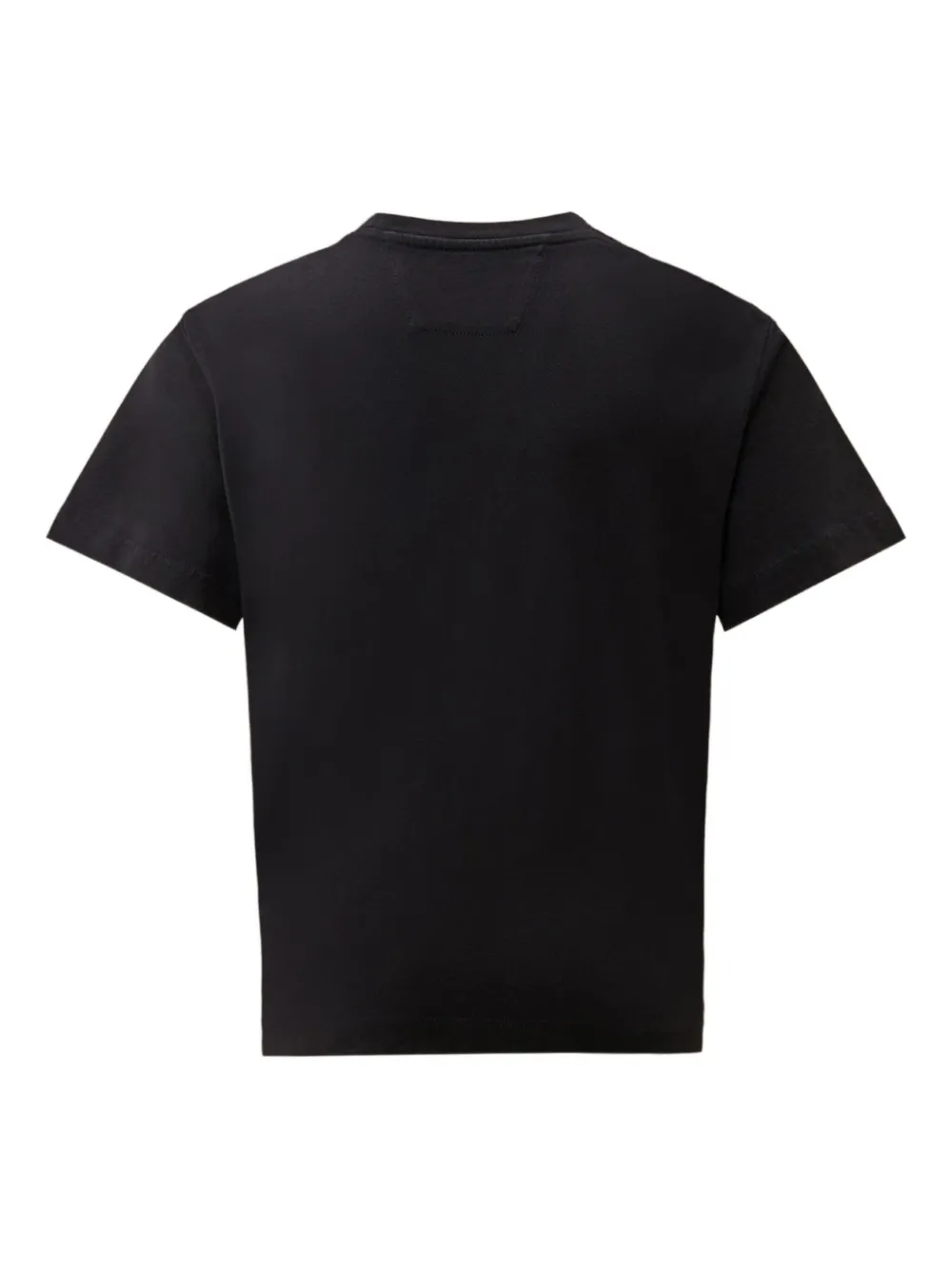 C.p. Company Embroidered Graphic T-shirt In Black