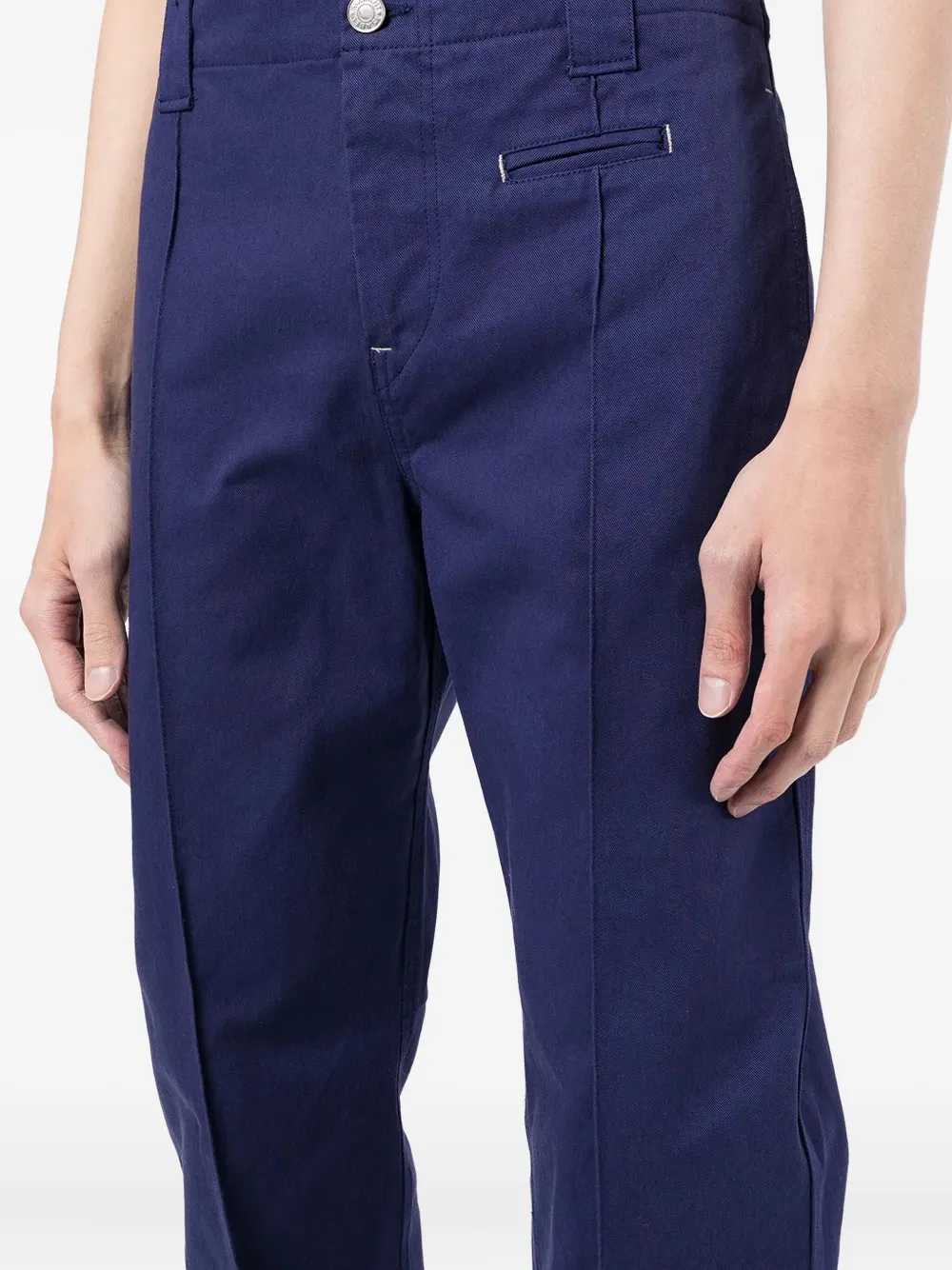 MARANT Straight plooibroek Blauw