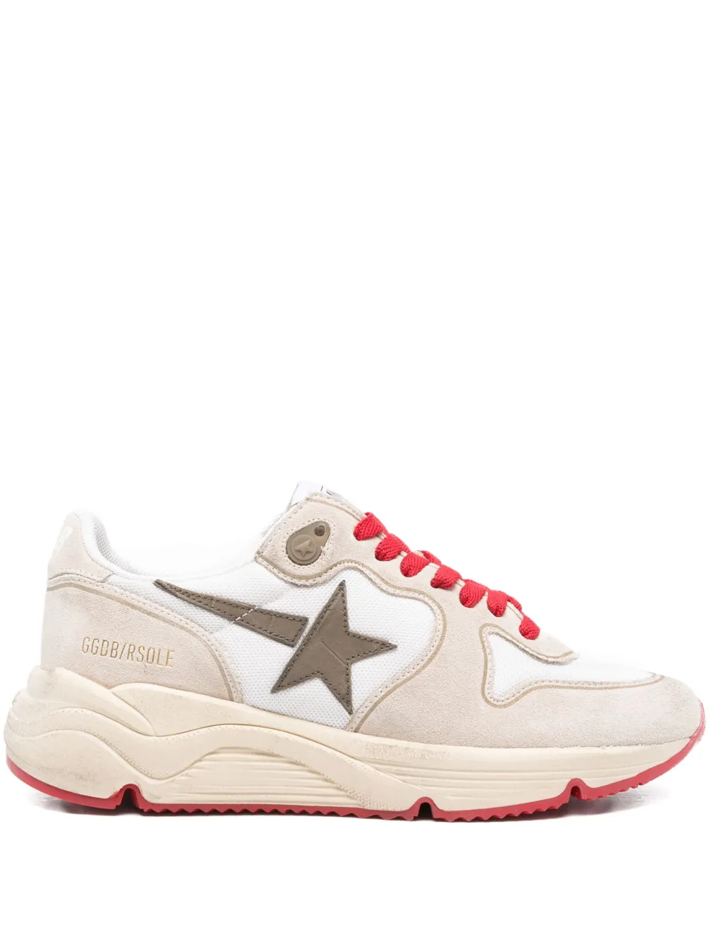 Golden Goose star-detail lace-up sneakers Neutrals
