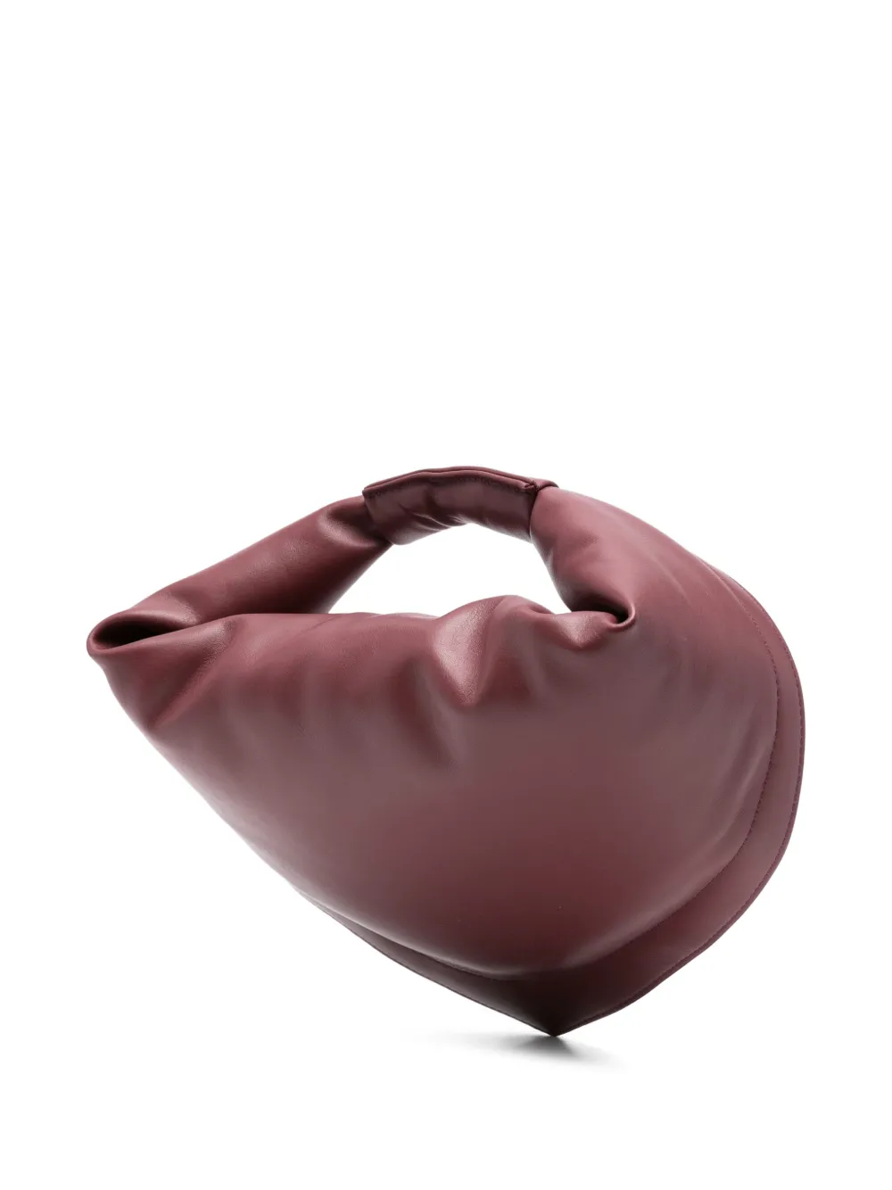 FEDERICO CINA Tortellino leren shopper - Rood