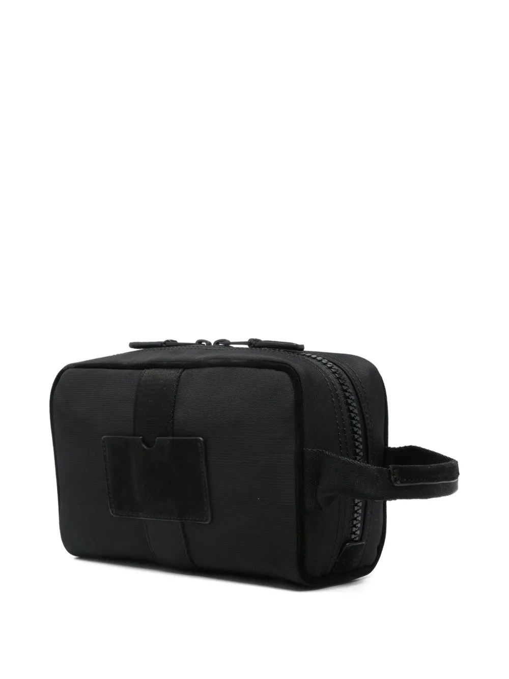 Moschino Toilettas met logo - Zwart