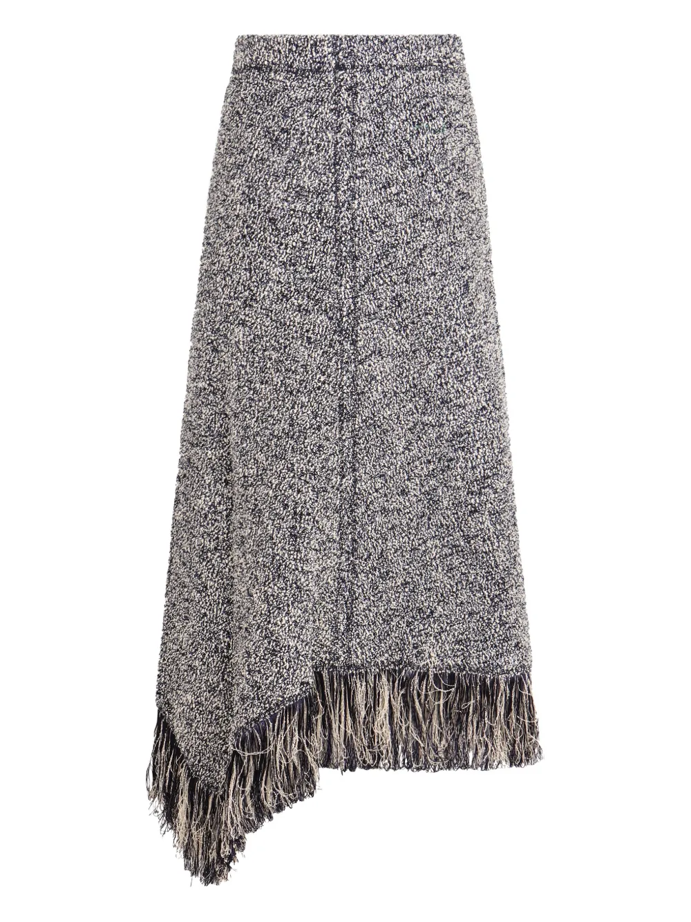 Rabanne fringed asymmetric skirt - M127