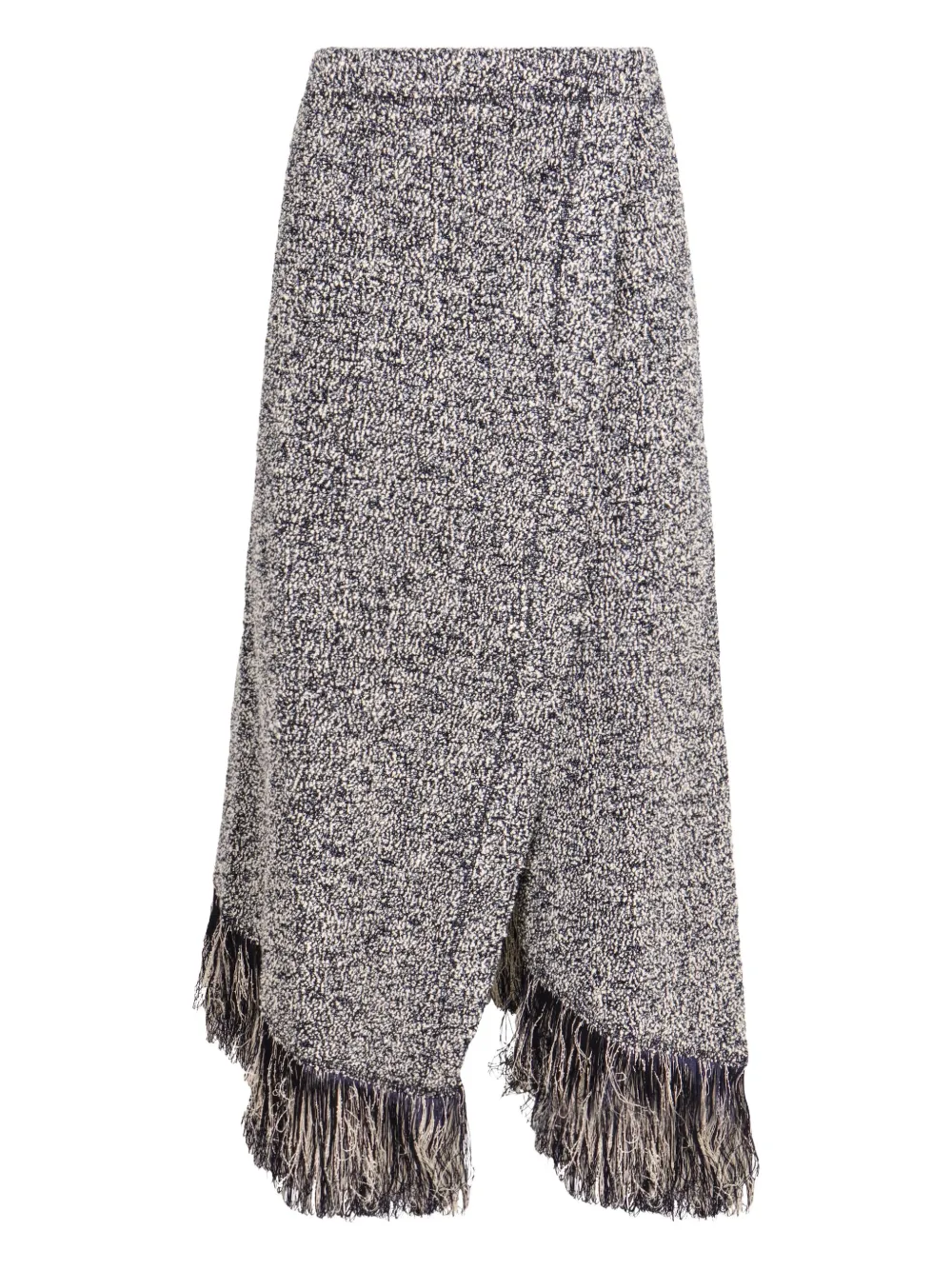 Rabanne fringed asymmetric skirt M127