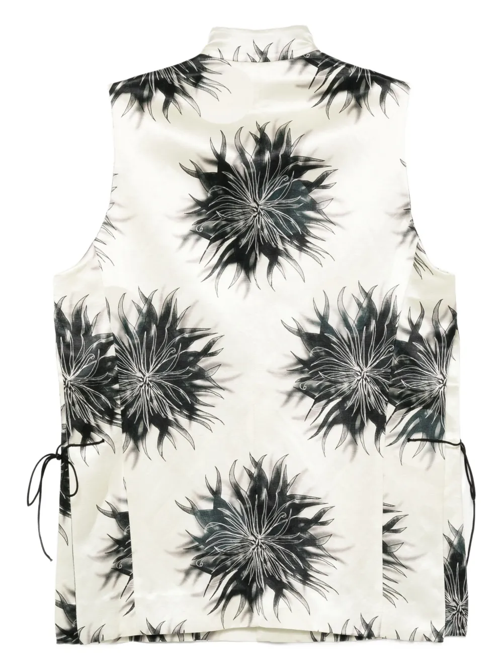 SAMUEL GUÌ YANG Shirt met bloemenprint - Beige