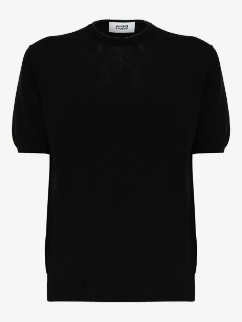 ALPHA STUDIO short-sleeve round-neck T-shirt