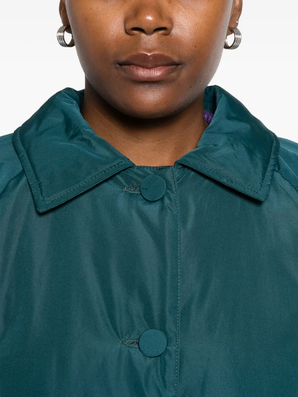 Niu Jas met knoopsluiting Groen