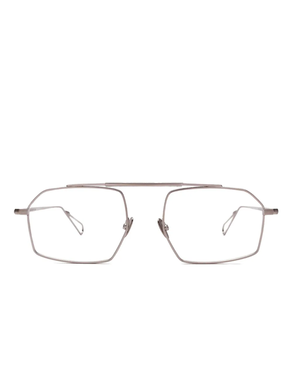Ahlem Royale geometric-frame glasses | Silver | Image 1