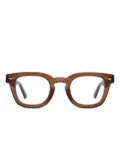 Ahlem Champdemars square glasses - Brown