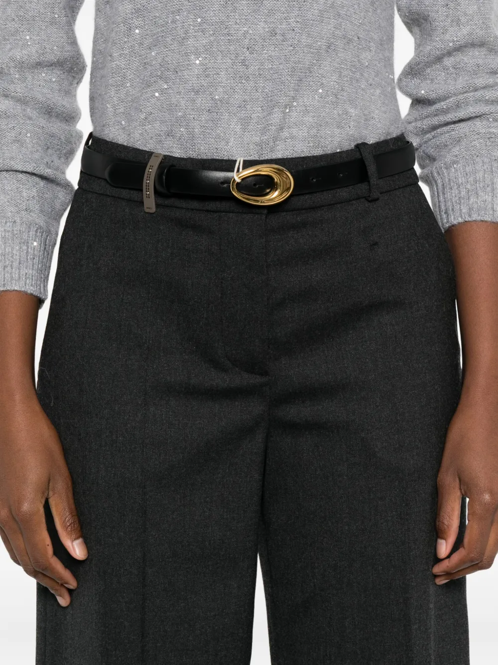 Peserico Plooibroek Grijs