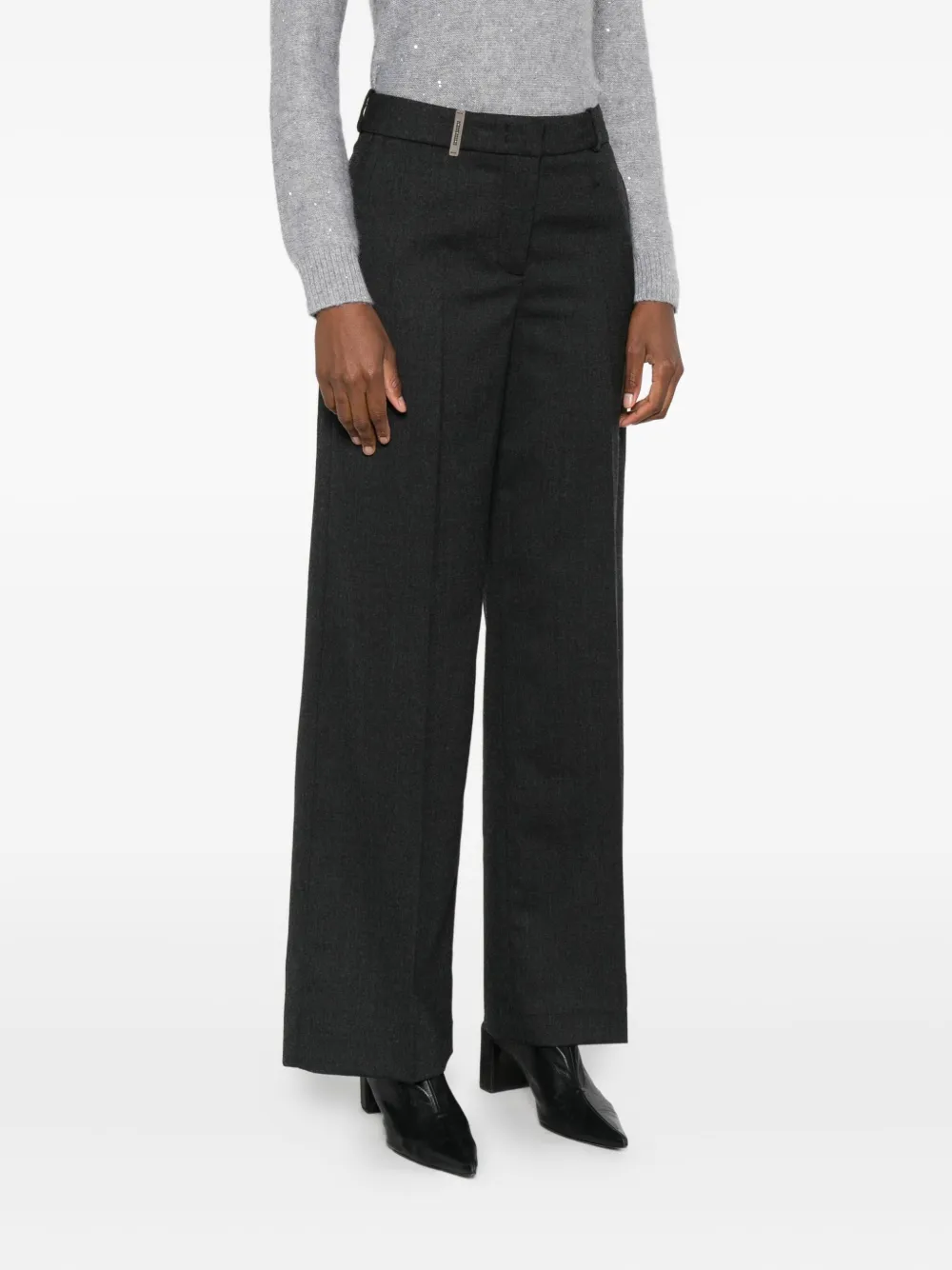 Peserico Plooibroek Grijs