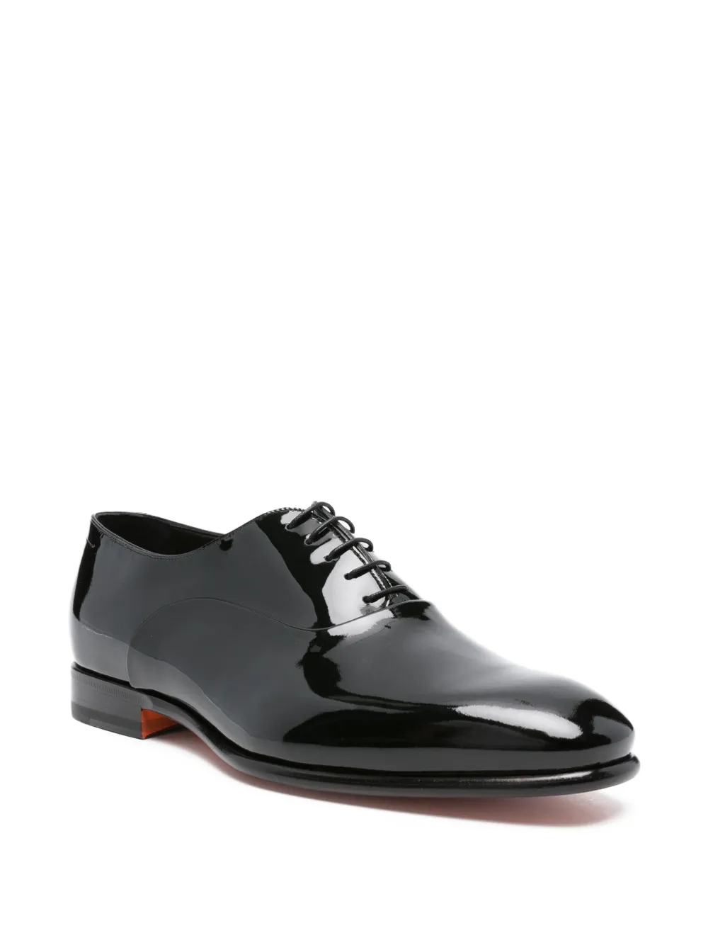 Santoni lace-up patent-leather oxford shoes | Oxford Shoes | Image 2
