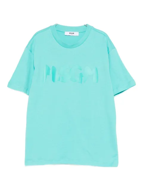 MSGM Kids logo-print T-shirt