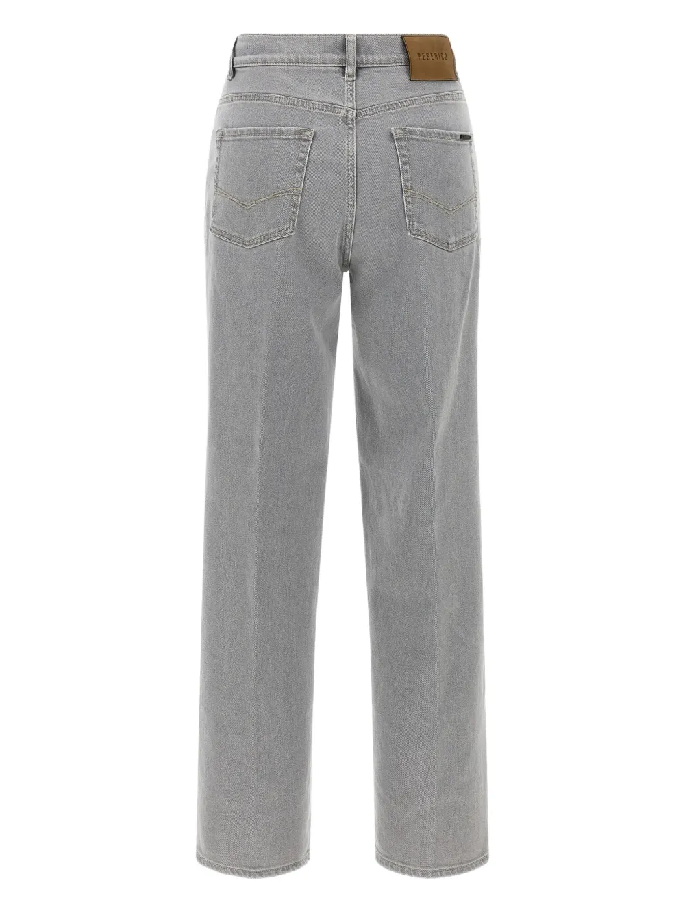 Peserico five-pocket straight-leg jeans - Grijs