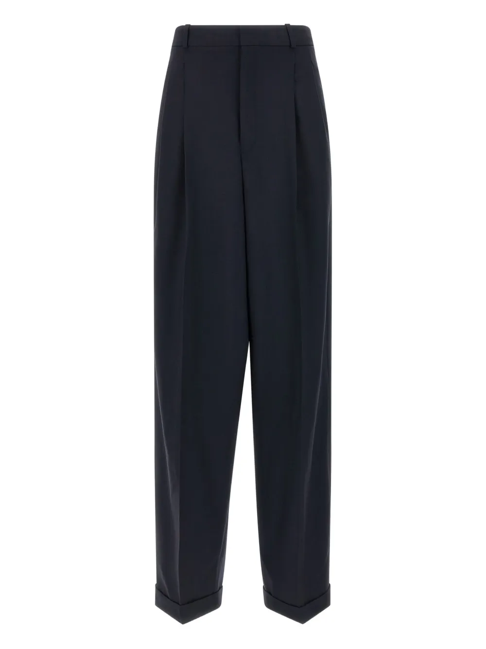Polo Ralph Lauren pleated-front trousers - ブルー Polo Ralph Lauren pleated-front trousers - ブルー
