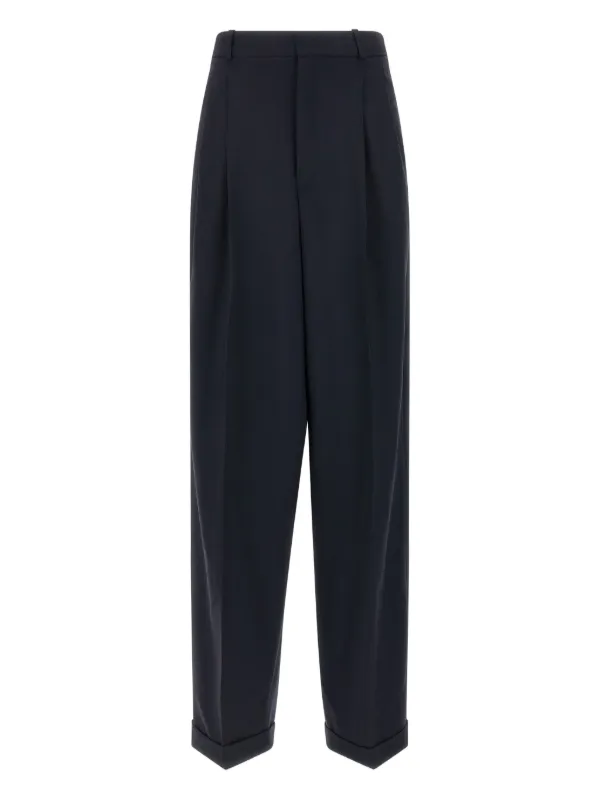 Polo Ralph Lauren Pleated-front Trousers in Blue