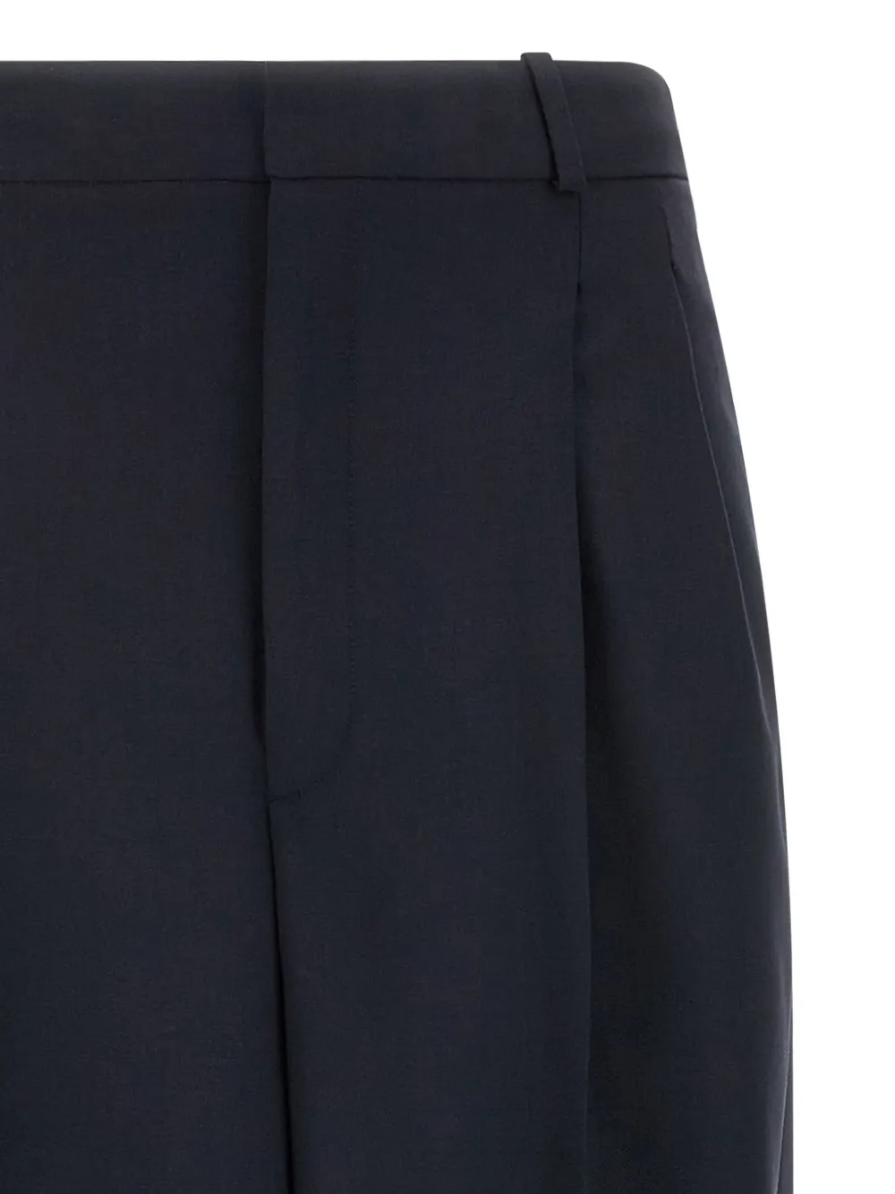 Polo Ralph Lauren Broek met geplooide voorkant Blauw