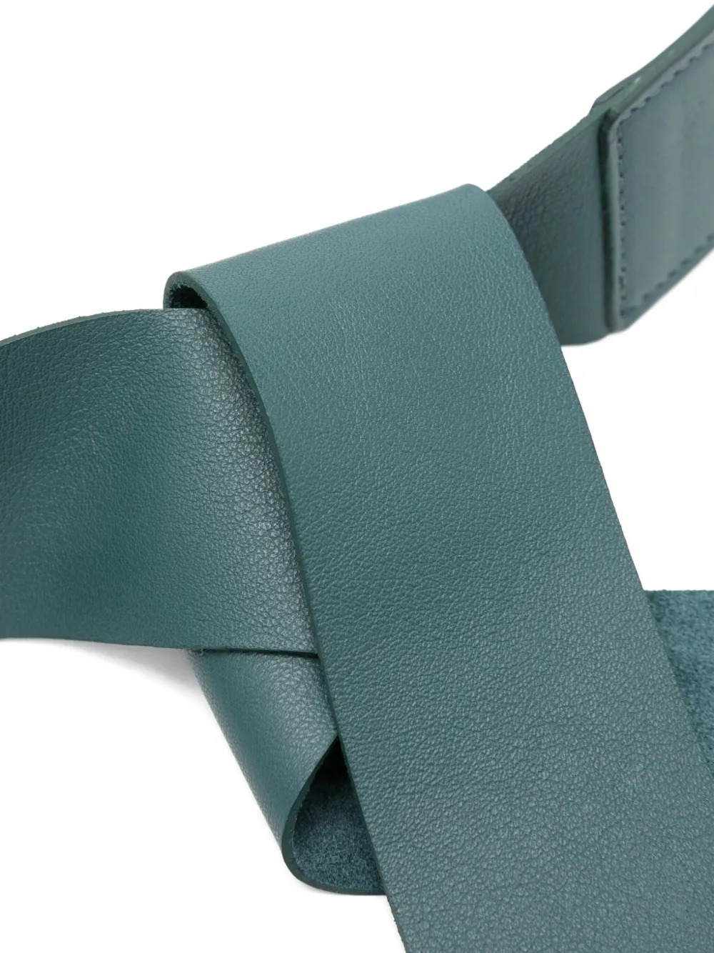 Niu Leren riem Groen