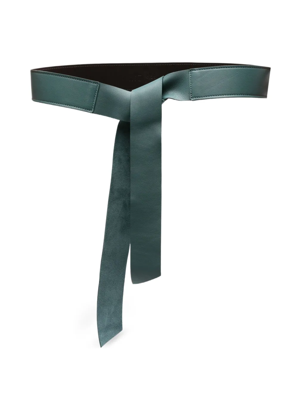 Niu Leren riem - Groen