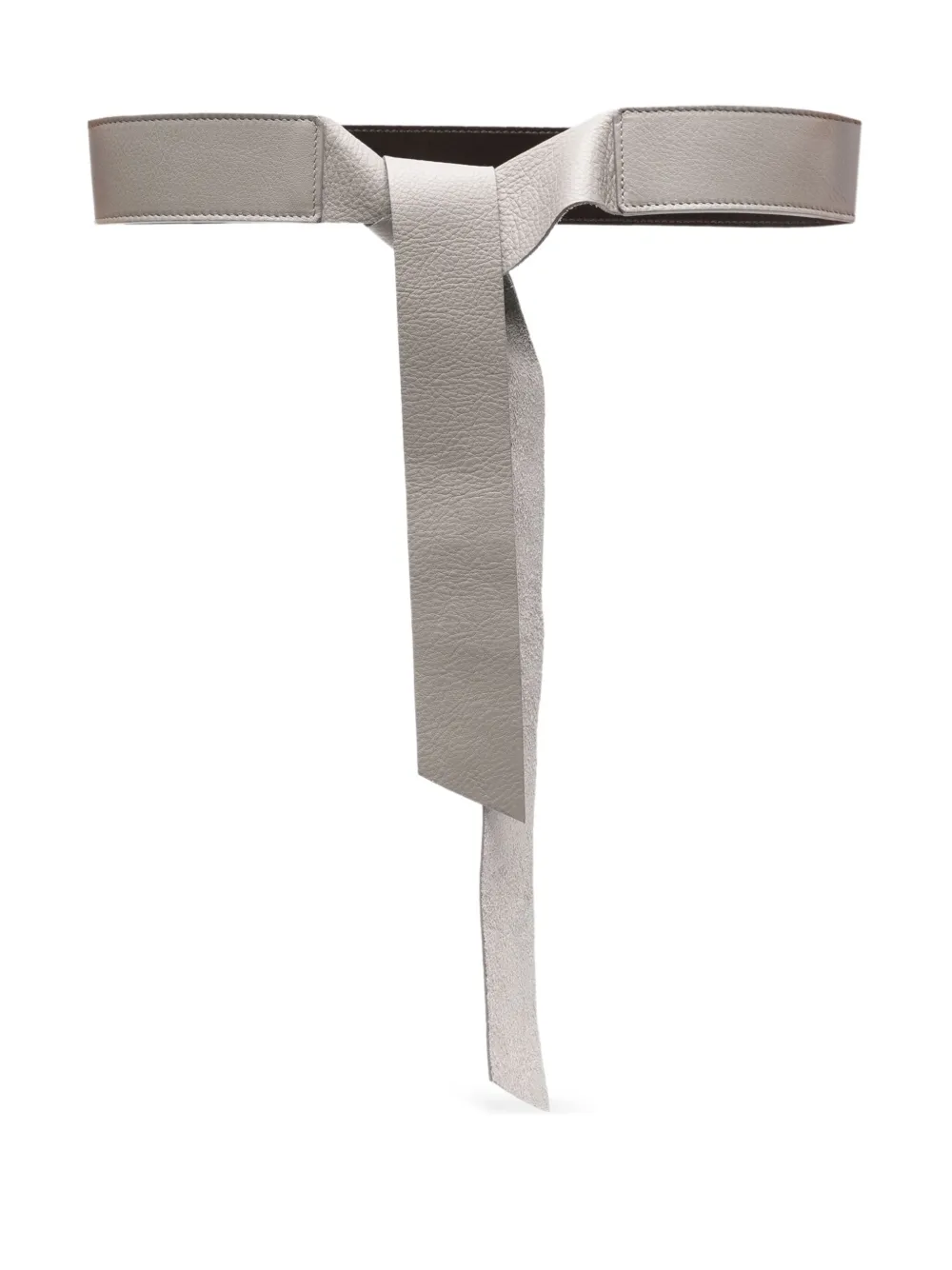 Niu leather belt | Grey | Image 1