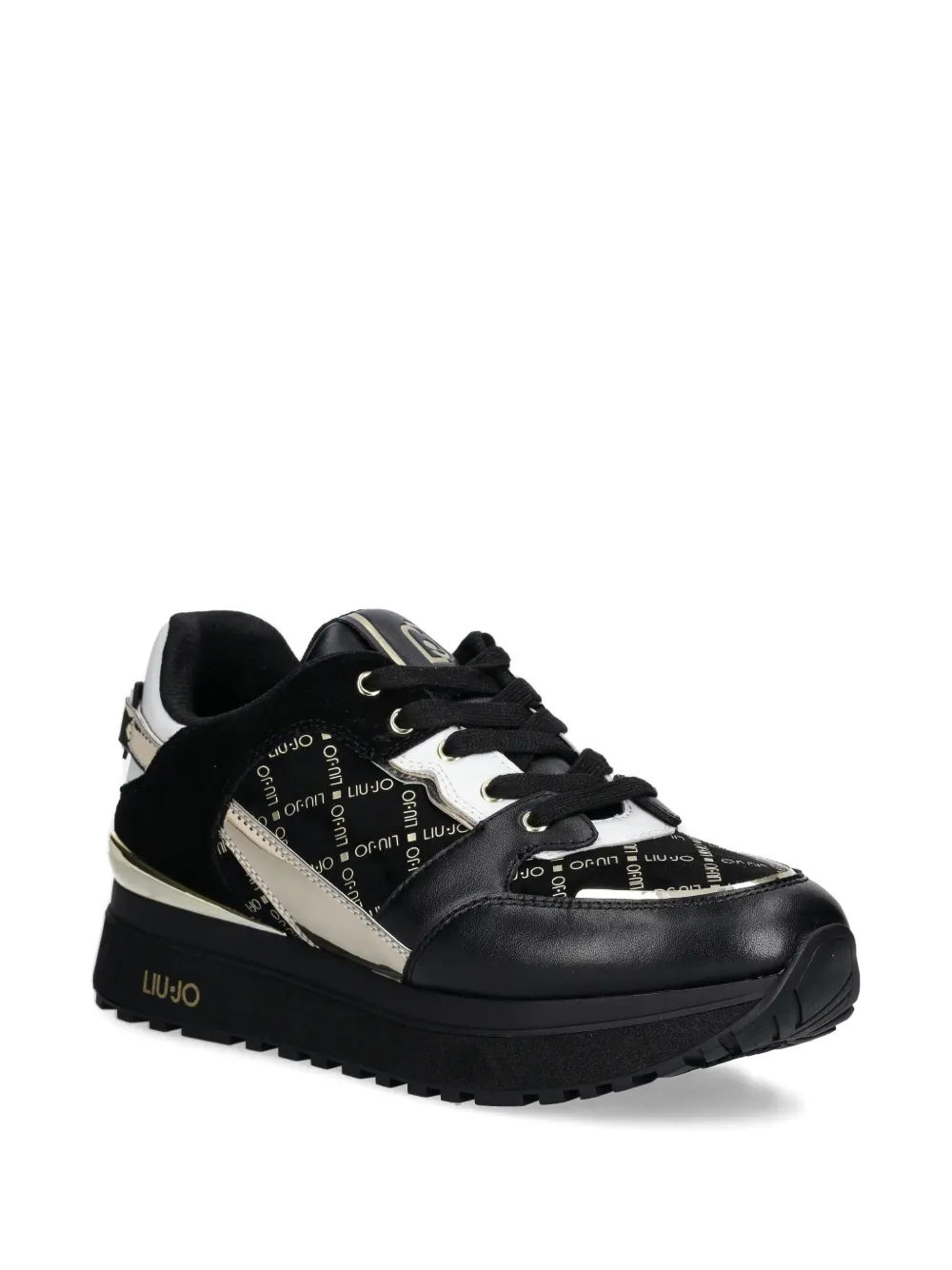 LIU JO Sneakers met logoprint Zwart