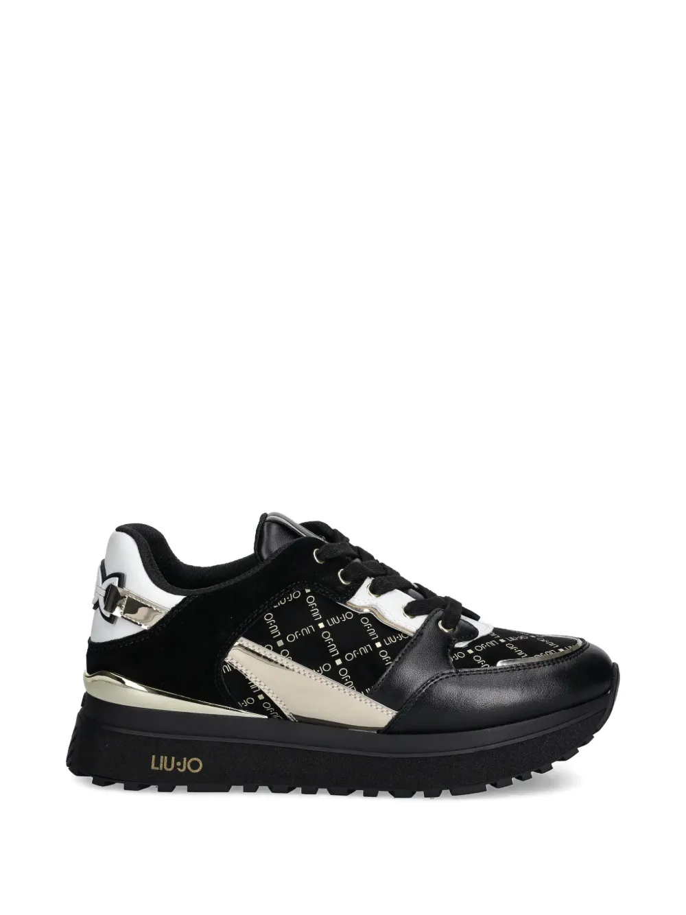 LIU JO Sneakers met logoprint Zwart