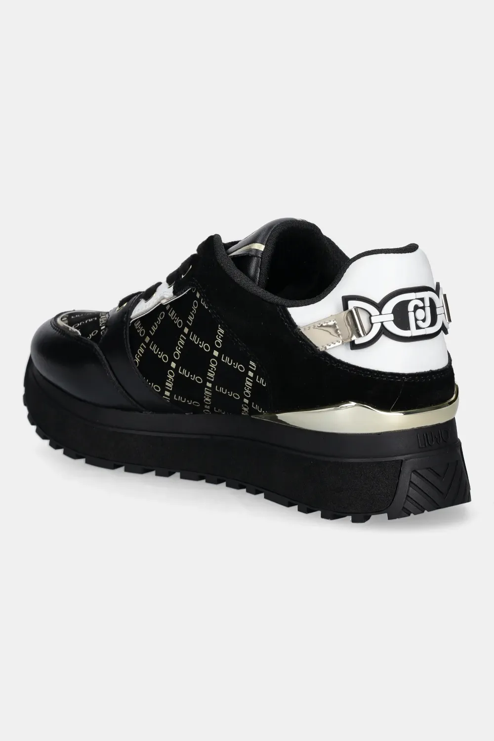 LIU JO Sneakers met logoprint Zwart