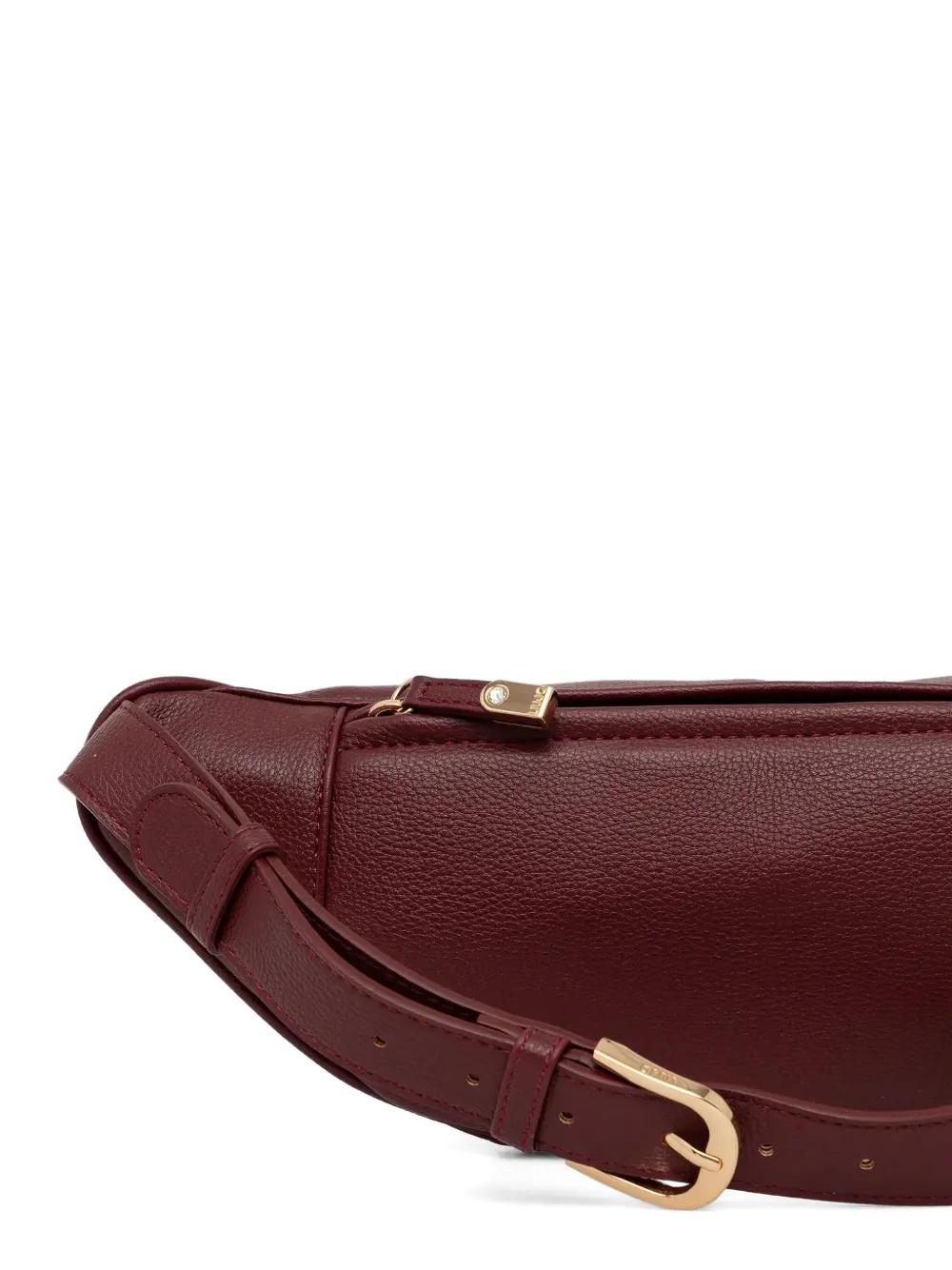 LIU JO Manhattan heuptas met logo-reliëf Rood