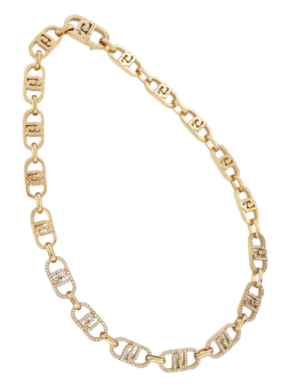 LIU JO logo-embellished necklace - Oro