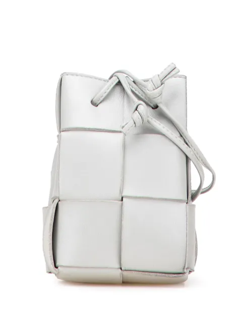Bottega Veneta Pre-Owned 2021-2025 Mini Nappa Intrecciato Cassette bucket bag