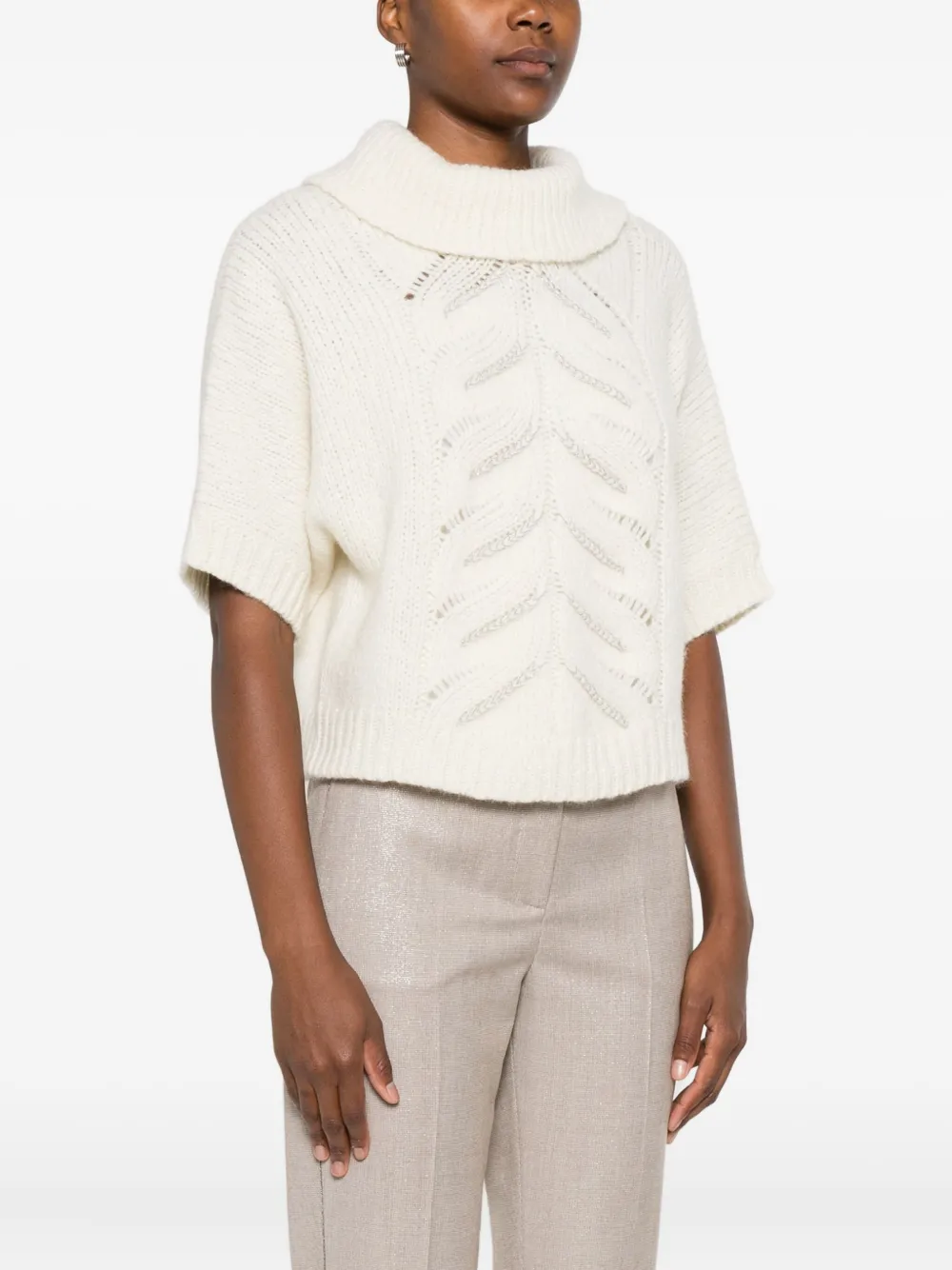 Peserico タートルネック セーター | ニュートラル | FARFETCH JP