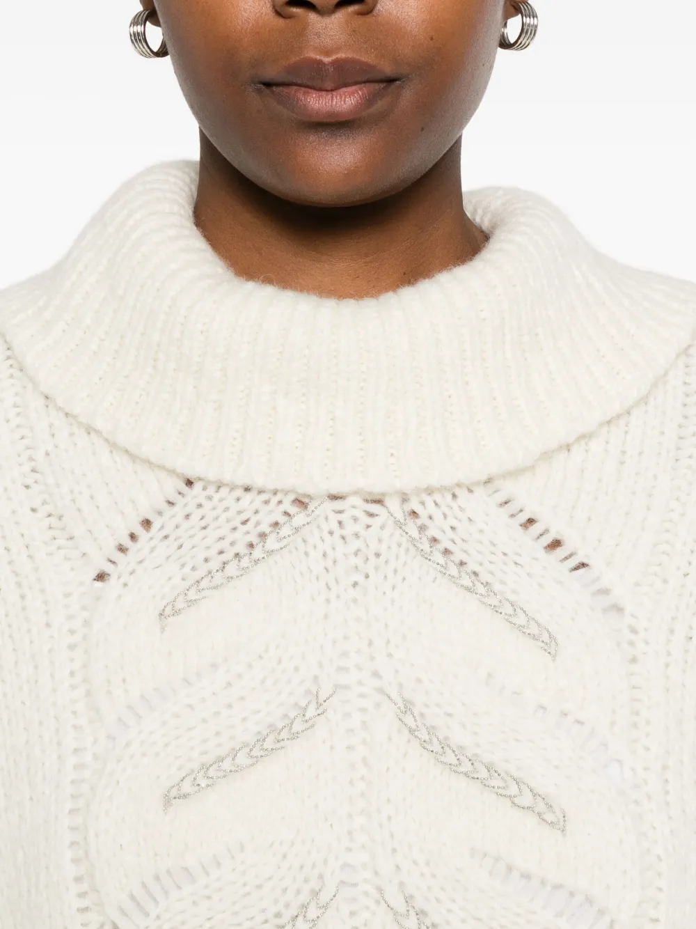 Peserico タートルネック セーター | ニュートラル | FARFETCH JP
