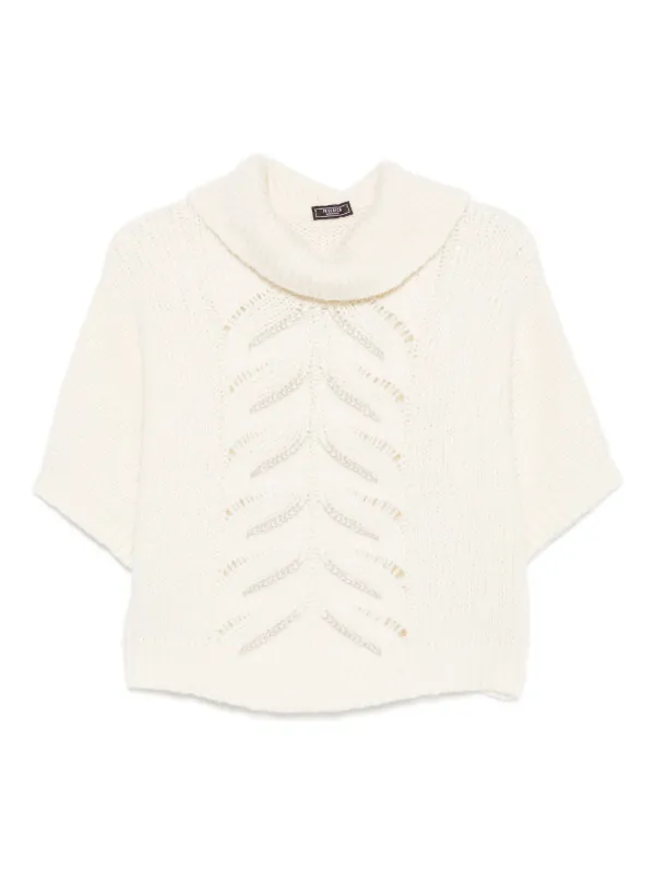 Peserico タートルネック セーター | ニュートラル | FARFETCH JP