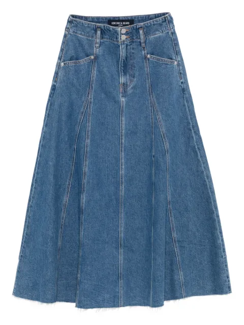 Veronica Beard A-line denim skirt
