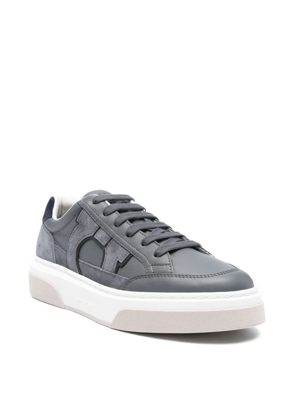 Ferragamo leather logo sneakers | Low-Tops | Image 2