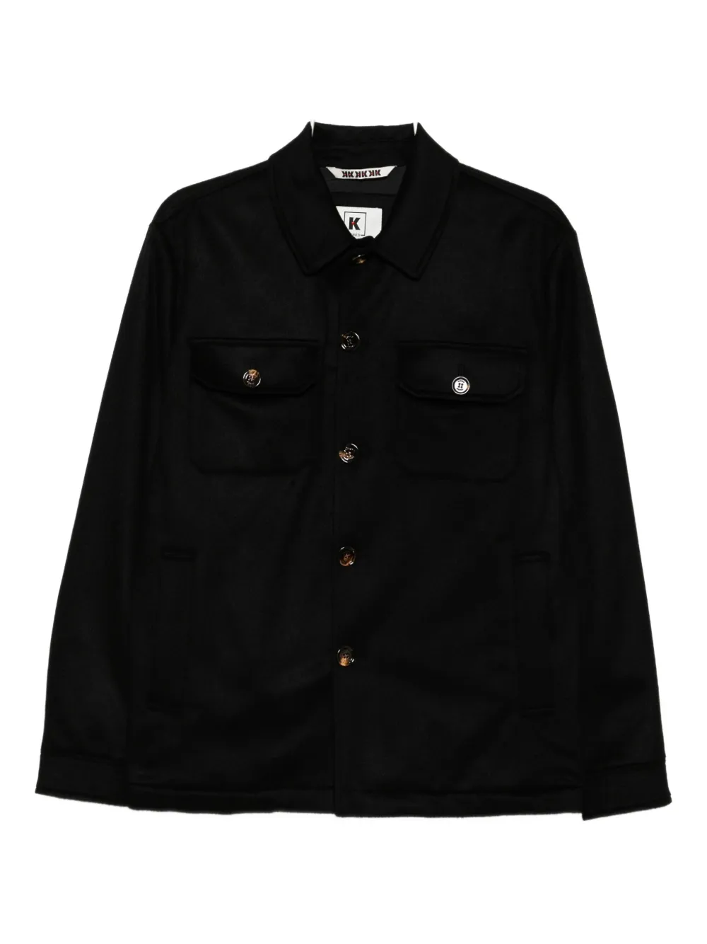 Kired Cashmere Jacket In Black